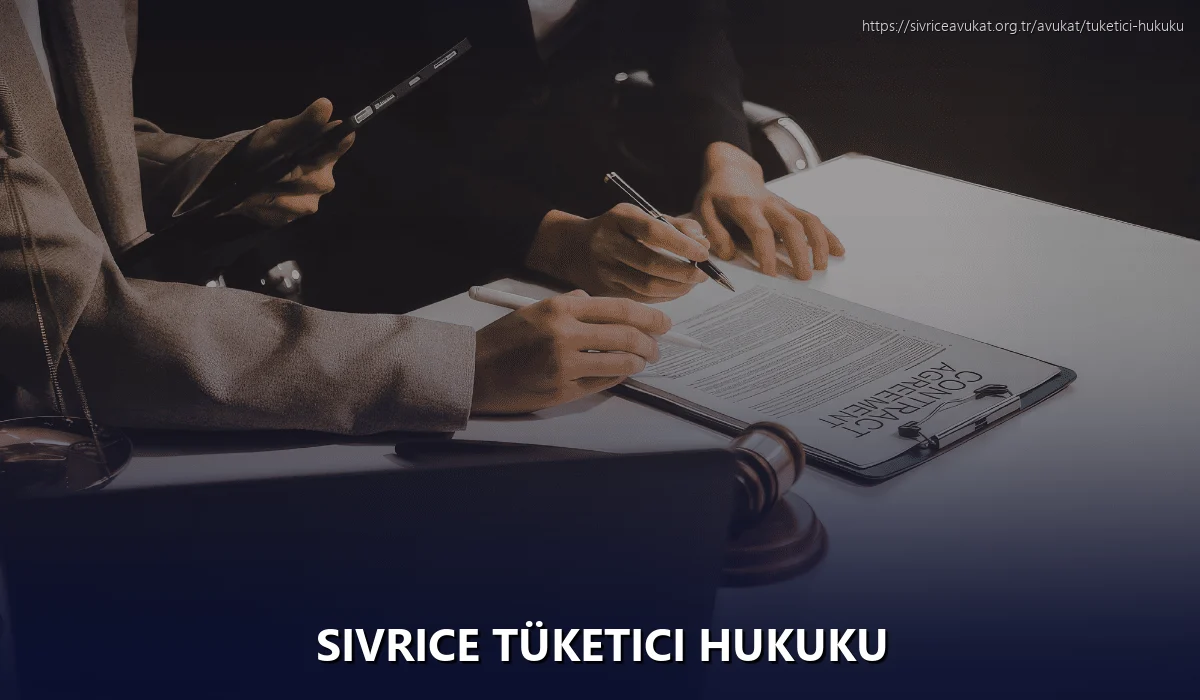 Sivrice Tüketici Hukuku